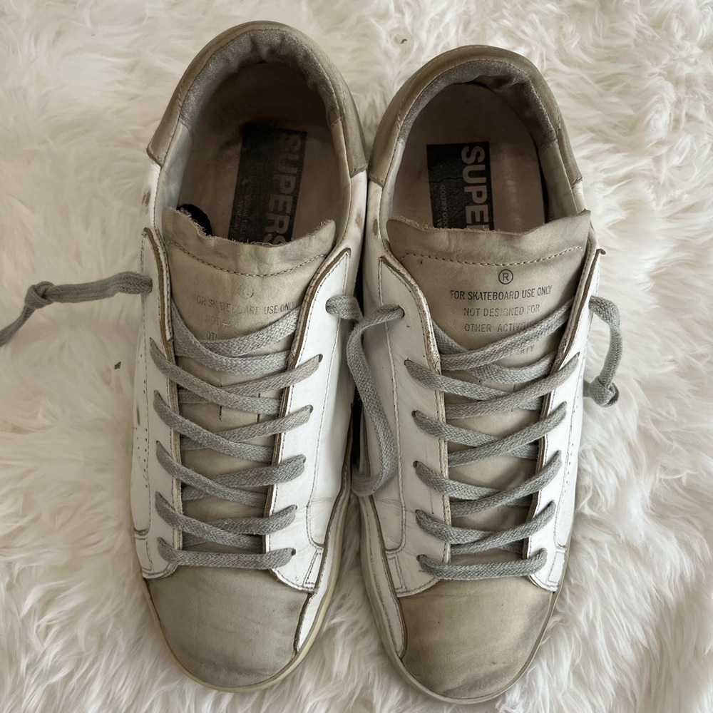 Women's Super-Star with perforated star and ice-gray heel tab - Picture 3 of 12
